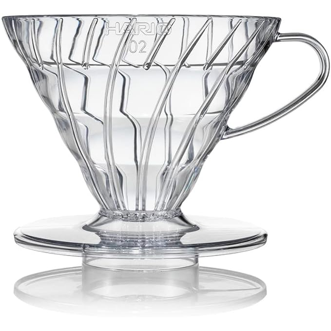 Hario Dripper V60-02 filteres kávékészítő műanyag átlátszó (VDR-02-T) (VDR-02-T)