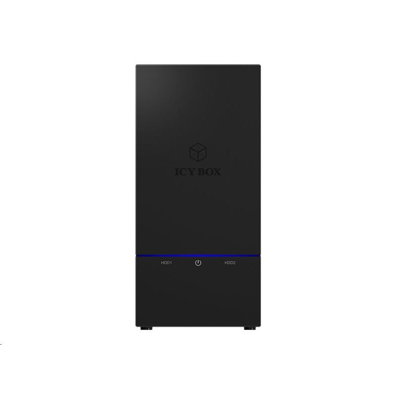 RaidSonic ICY BOX IB-RD3621U3 2x3.5" külső RAID ház fekete (IB-RD3621U3)