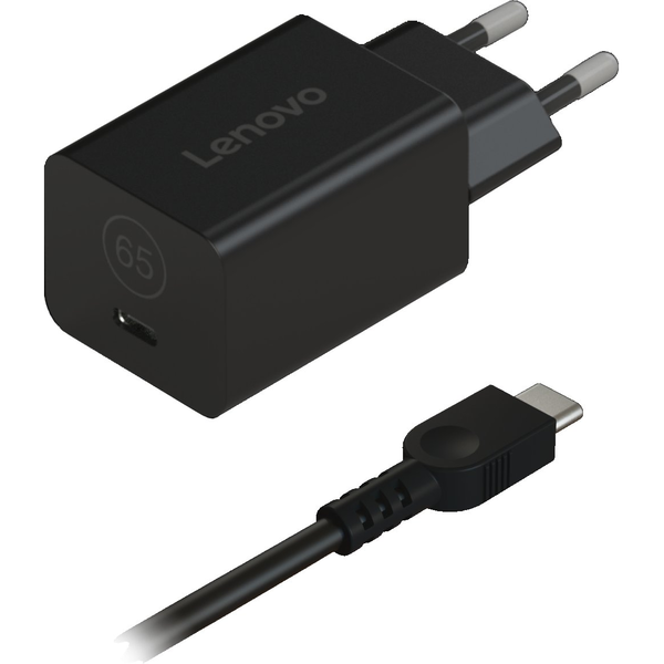 LENOVO GaN Nano 65W Adapter fekete
