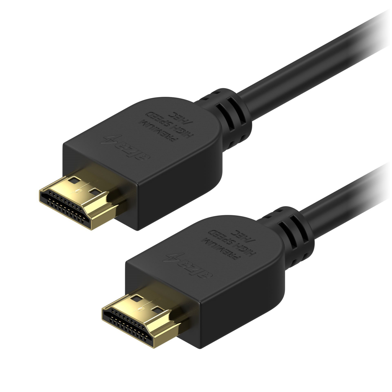 AlzaPower Core Premium HDMI 2.0 High Speed 4K 1.5m fekete (APW-CBHDP115B)