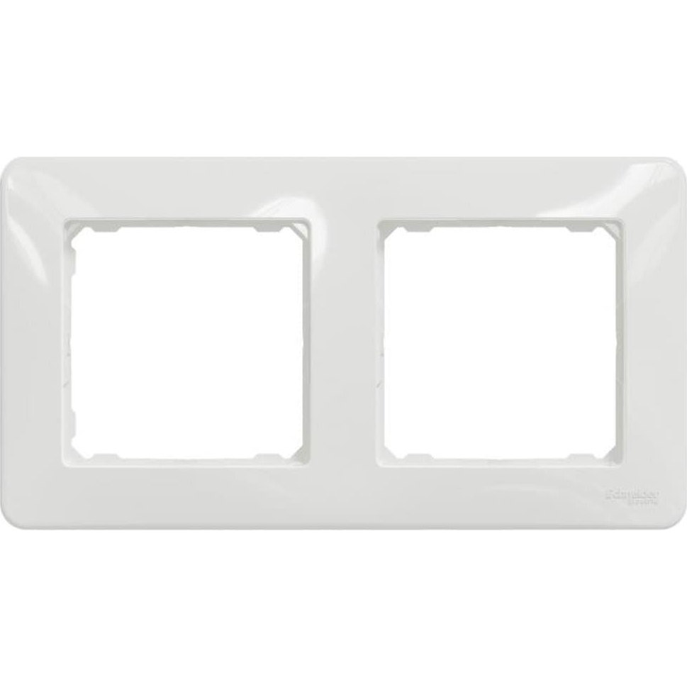 Schneider SDD311802 Sedna fehér kettes keret (SDD311802)