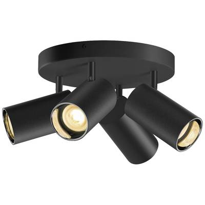 SLV (1006429) ASTO TUBE Mennyezeti lámpa GU10 10 W Fekete (1006429)