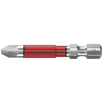 Kereszthornyú bit PZ 2 Wiha 7042TY TY-Bit PZ2 x 49 mm Molibdén-vanádium-acél Edzett 5 db (42122)