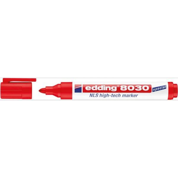 Edding 8030 4-8030002 NLS high-tech jelölő Piros 1.5 mm, 3 mm (8297520010)
