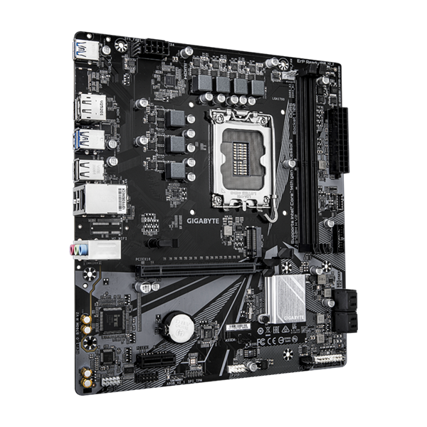 GIGABYTE Mainboard B760M H V2 - Micro ATX - Socket LGA1700 - Intel B760 Express