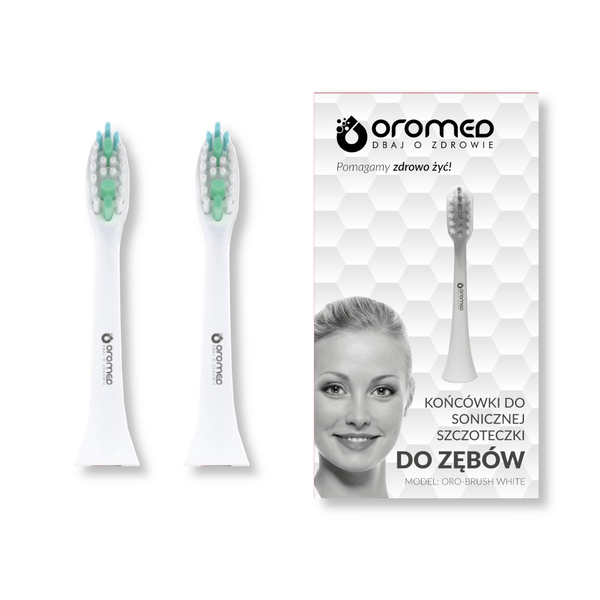 Oromed Elektromos Fogkefefej (2db) Fehér