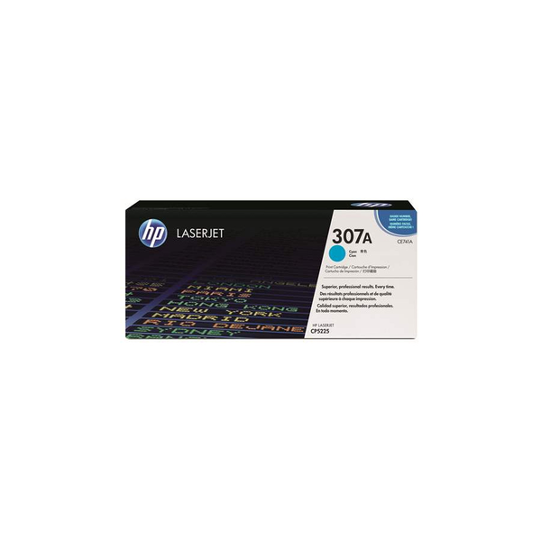 HP 307A (CE741A) cyan eredeti LaserJet toner
