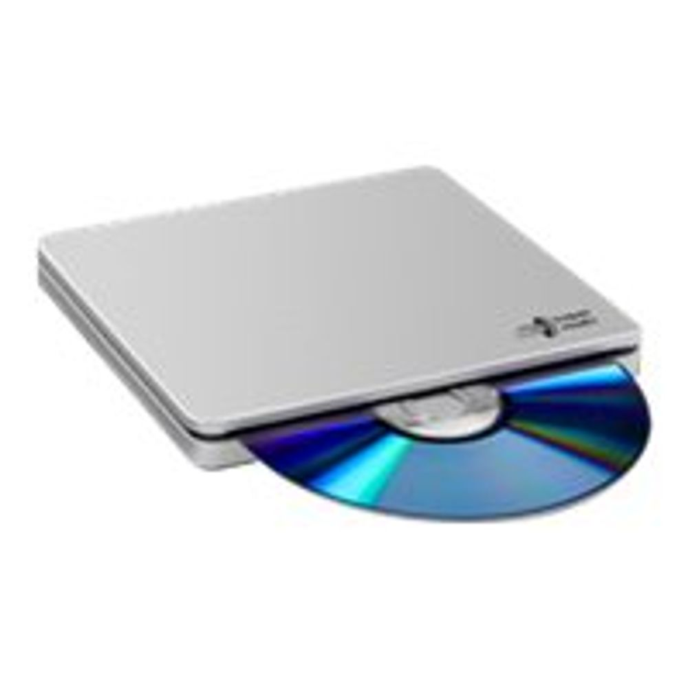Hitachi-LG Slim Portable DVD-Writer optikai meghajtó DVD±RW Ezüst (GP70NS50.AHLE10B)