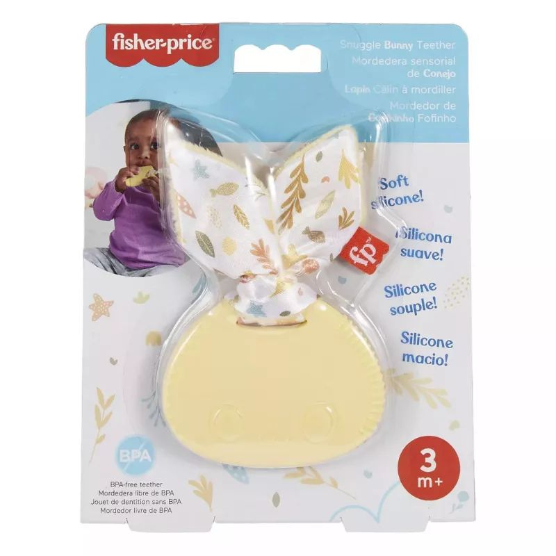 Fisher-Price Sensimals babapajti - Nyuszi rágóka (HRB19)