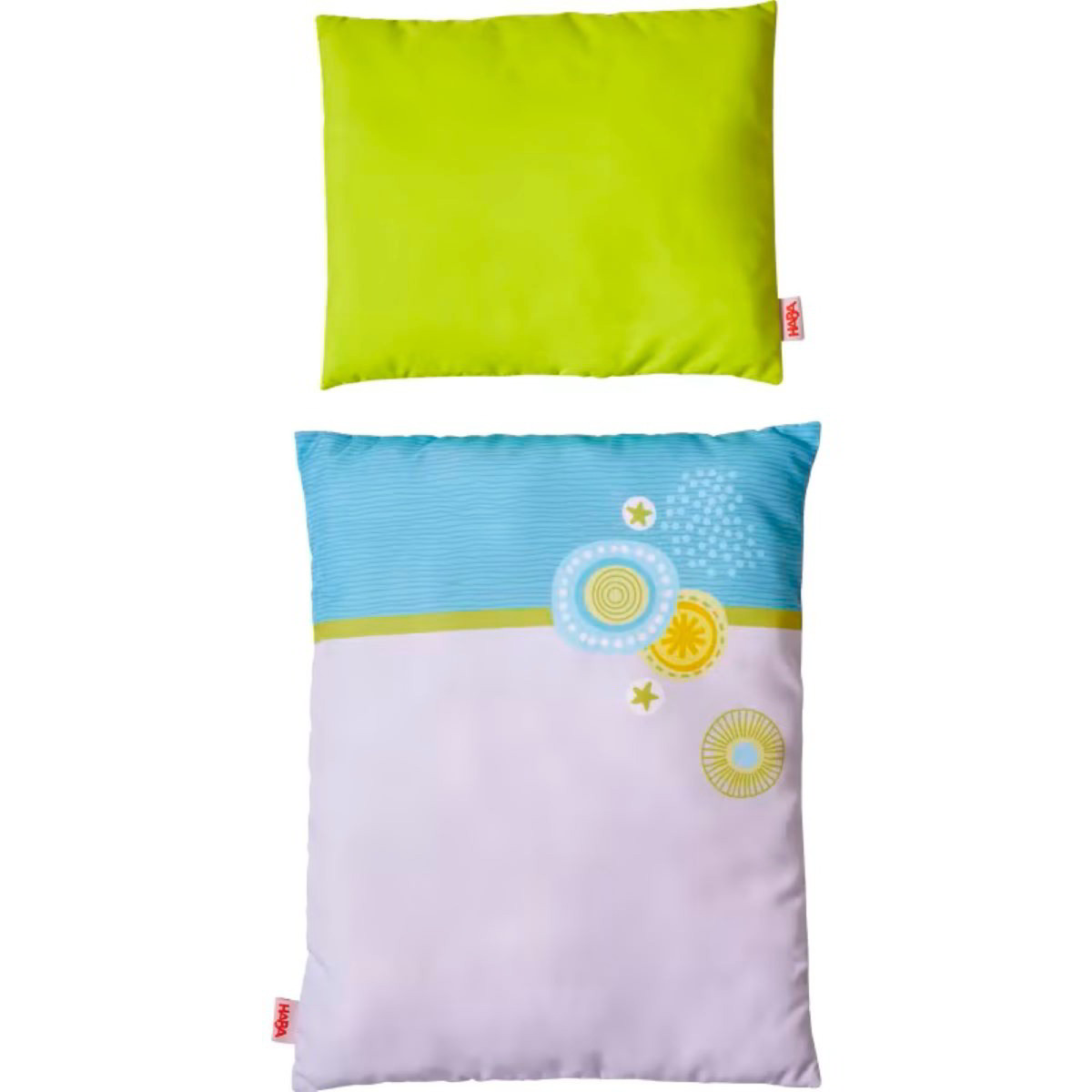 HABA 306901 - Nyári Rét Mintás Babatakaró és Párna Babakiegészítő (1306901001)