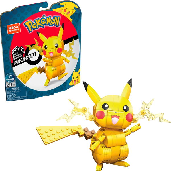 Mega Construx Postav a vystav si Pokémona - Pikachu GKY95