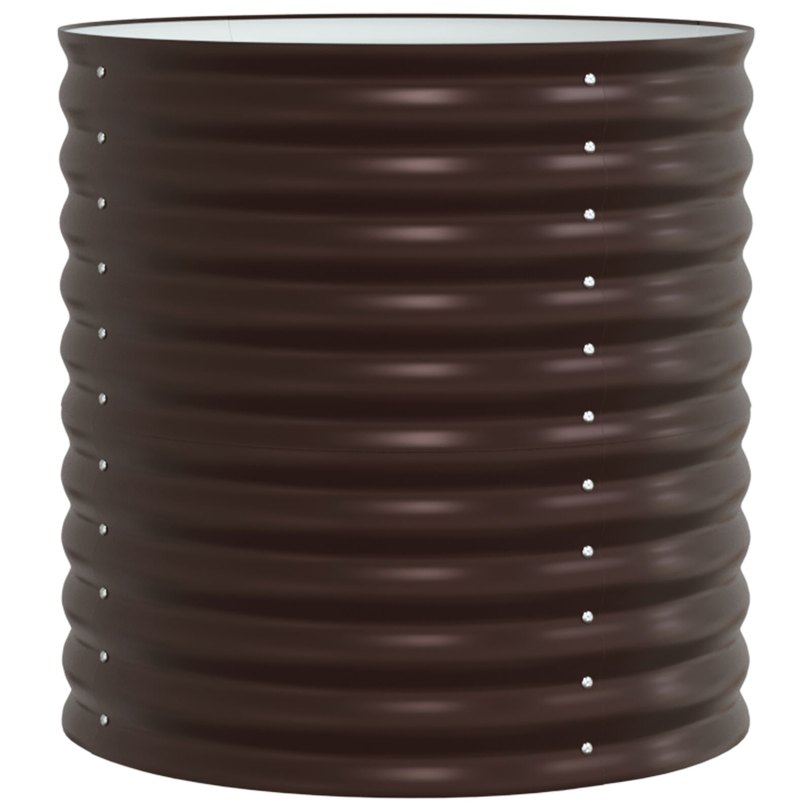 Kerti Magaságyás - Barna 80x80x81 cm Galvanizált Acél (42008136)