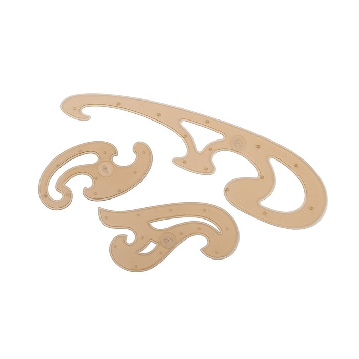 Koh-i-Noor Görbevonalzó készlet (3db) (7250028000)