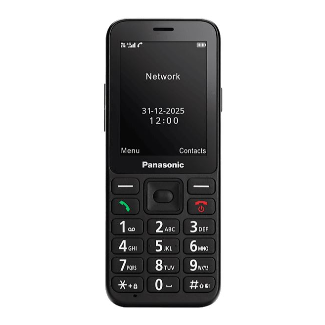 Panasonic KX-TU250EXB mobiltelefon fekete (KX-TU250EXB)