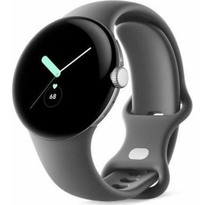 GOOGLE Pixel Watch Wi-Fi - Silver/Charcoal (GA03305-DE)