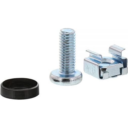 InLine 01950C kit di fissaggio Nero, Argento