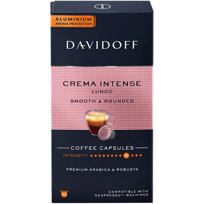 Kapsule pre Nespresso Davidoff Crema Intense Lungo 10 ks (522675)