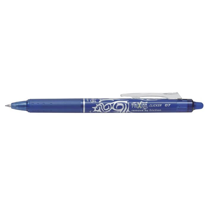 Pilot Frixion Clicker Nyomógombos Rollertoll - 0.35 mm / Kék (BLRT-FR7-L/BLRT-FR7-L-BT)