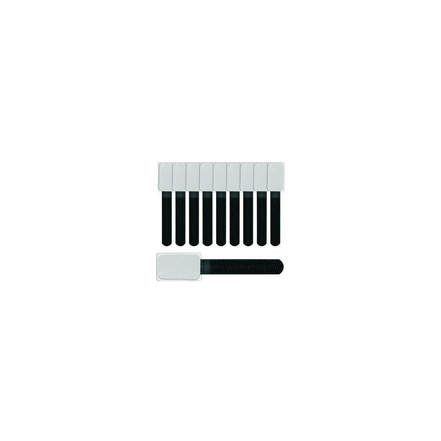 Label The Cable LTC 2510 Mini kábelcímkék - Fekete (10db) (LTC 2510)