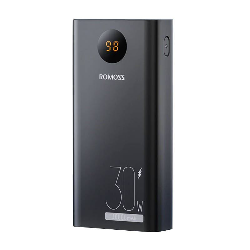 Romoss PEA30 Power Bank 30000mAh fekete ( PEA30-192-2133H) (PEA30-192-2133H)