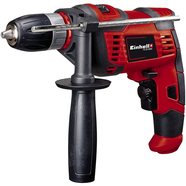 Schlagbohrmaschine TC-ID 550 E (rot/schwarz, 550 Watt)