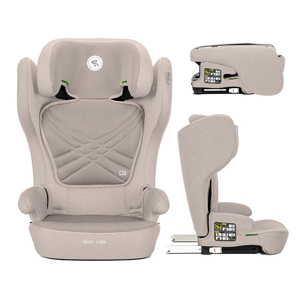 LORELLI Rigel Összecsukható Isofix autósülés 100-150cm - Beige