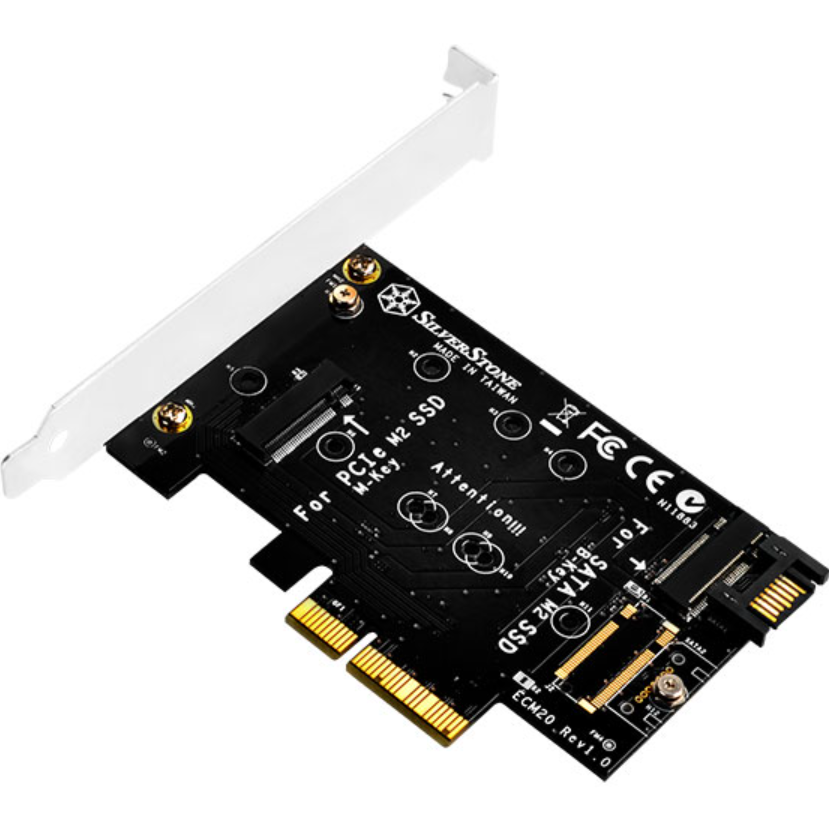 SilverStone SST-ECM20 PCIe - M.2 adapter (SST-ECM20)