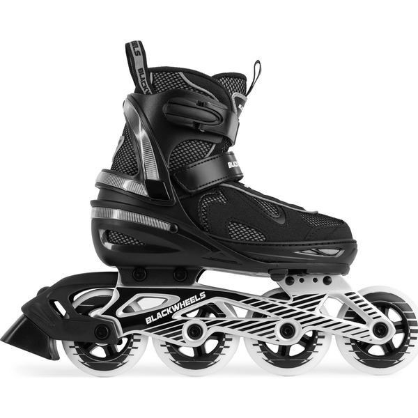 Blackwheels Flex Pro recreational roller skates adjustable black size M 34-37