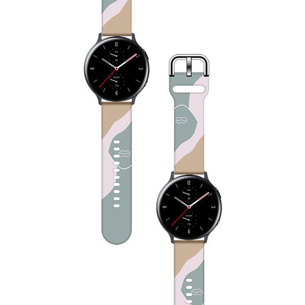 Moro Csereszíj Samsung Galaxy Watch 46mm Színes Terepmintás