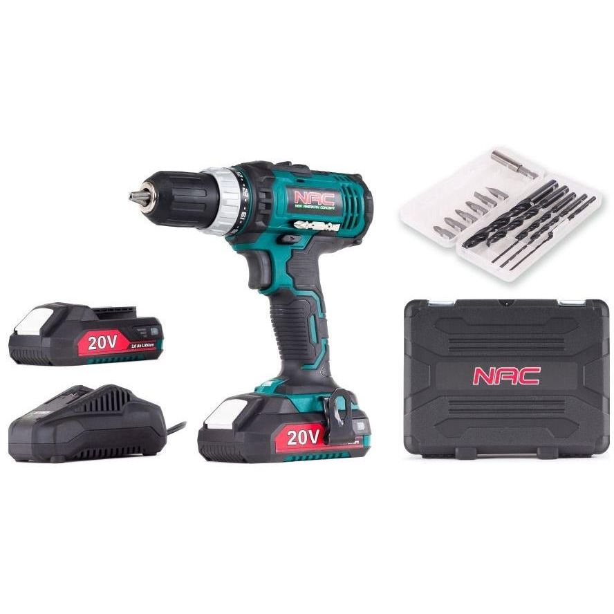 NAC CDB1-LI-20 V 2×2 Ah (637209)