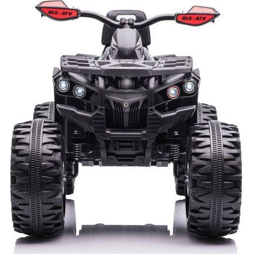 QLS-3288 12 V Elektromos Quad 4 Darab 45 W Motorral, 24 GHz, Szülői Távirányítóval, EVA Kerekekkel Fekete 9051 (9051-uniw)