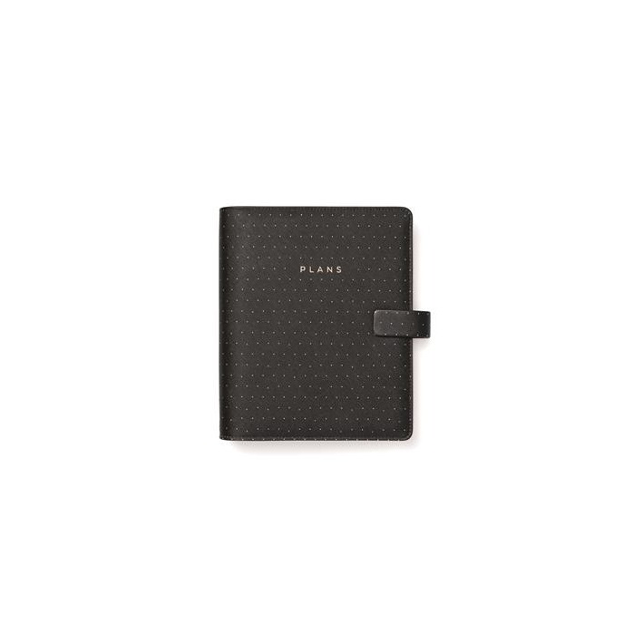 Filofax Moonlight A5 Gyűrűs kalendárium - Fekete (FX-022655)