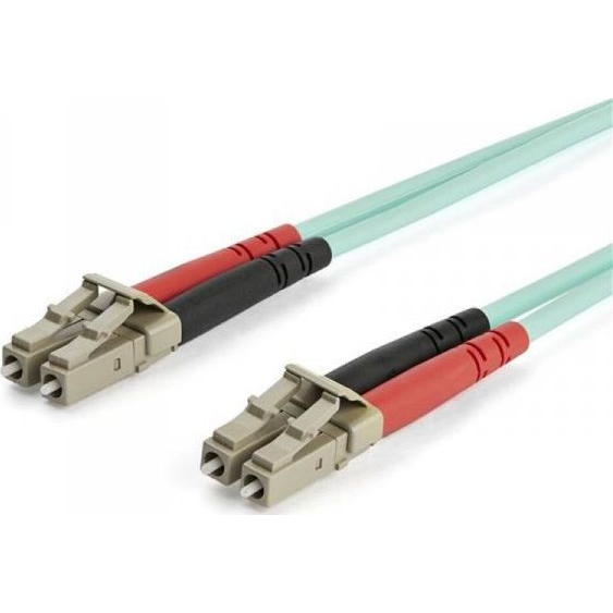 StarTech.com A50FBLCLC15 InfiniBand a kábel z optických vlákien 15 m LC Modrá farba vody
