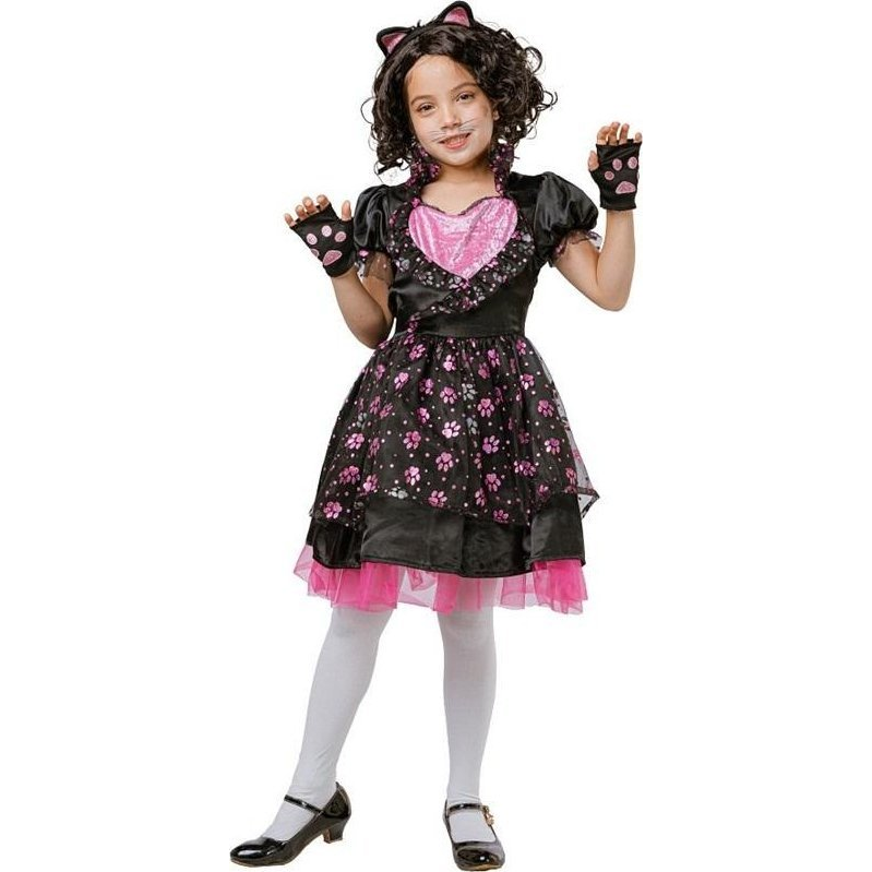 Cicás Pink Paw Jelmez 130/140 cm (5906639403692)