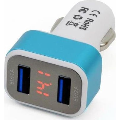Ładowarka AMiO Test-04 2x USB-A 2 A  (4108-uniw)