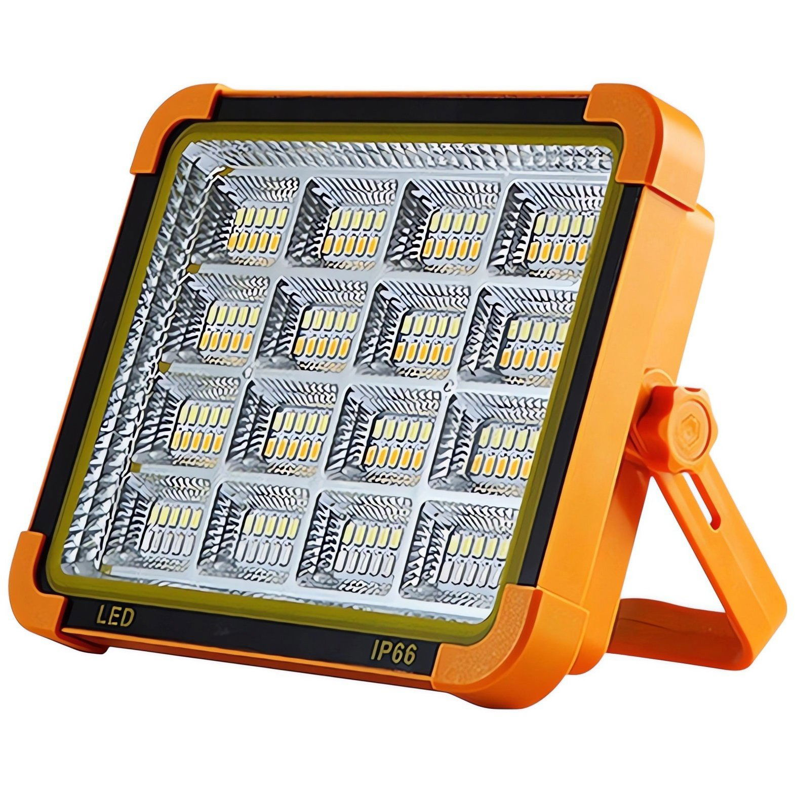 LedLight 3370 Halogenový LED solární reflektor dobíjecí USB-C, 200 W (5905699908062)