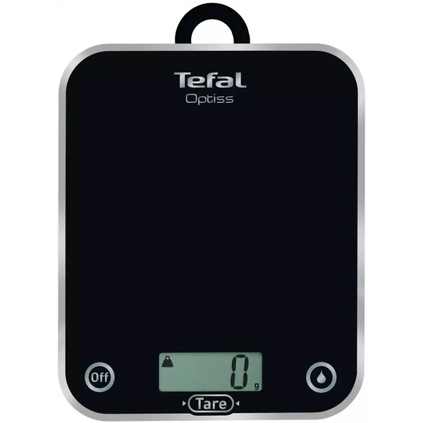 Tefal BC5005V0 bilancia da cucina Nero Superficie piana Rettangolo Bilancia da cucina elettronica