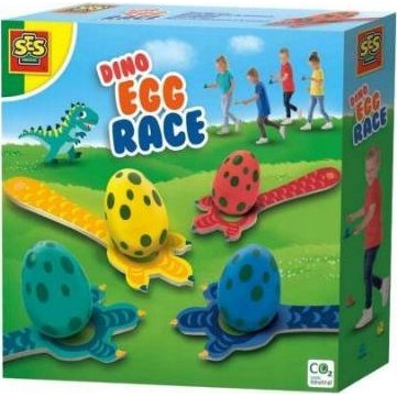 SES Creative Dino egg race Balancespil