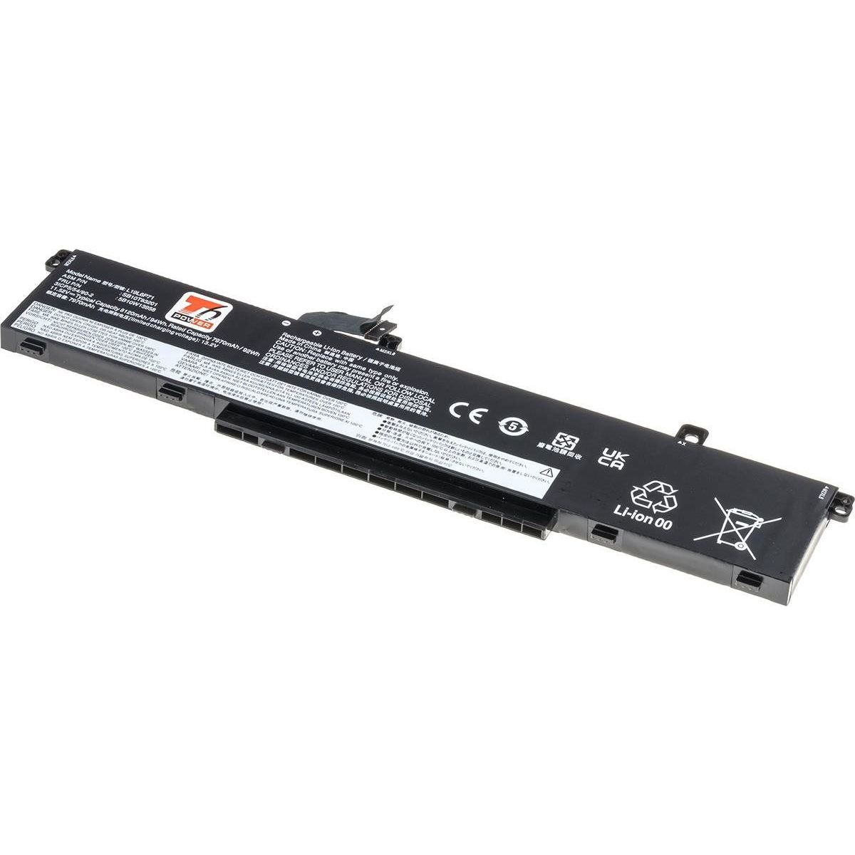 T6 Power for Lenovo ThinkPad T15g Gen 1 20US, Li-Poly, 11.52 V, 8120 mAh 94 Wh (NBIB0206_v126789)