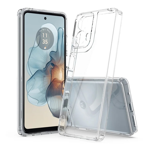 Szilikon telefonvédő (ütésállóság, átlátszó hátlap) ÁTLÁTSZÓ Motorola Moto G85 5G (XT2427) "Gigapack csomagolás" (GP-163622)