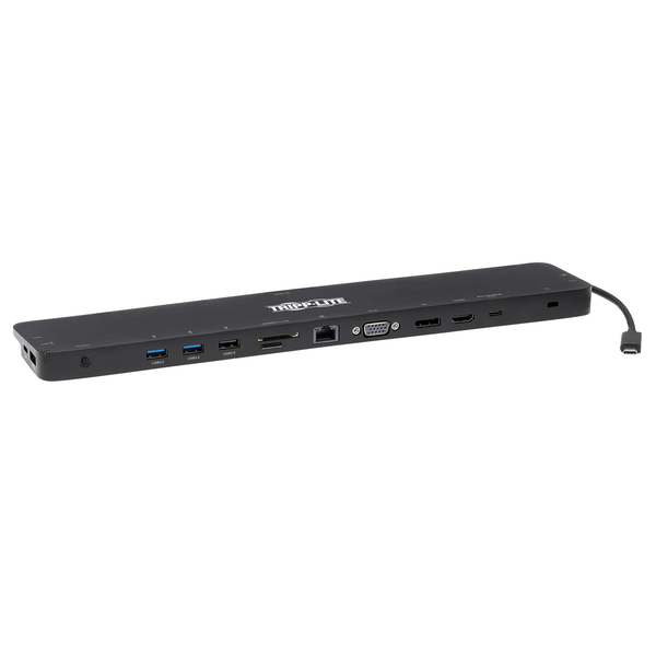 Tripp Lite U442-DOCK7D-B dockingstation Ledningsført USB 3.2 Gen 1 (3.1 Gen 1) Type-C Sort