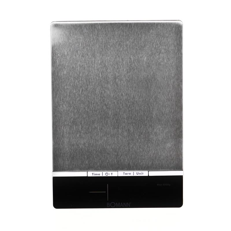 Bomann CB KW 1421 Digitális konyhai mérleg - Fekete/Ezüst (KW 1421)