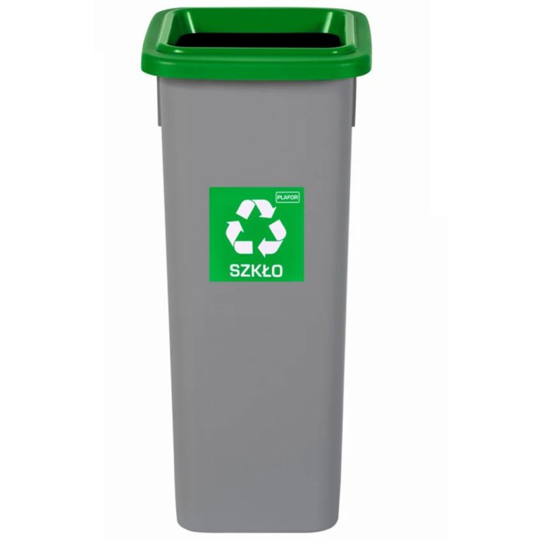 Igotrend, 713002 válogatott hulladékgyűjtő 20 L, FIT BIN - szürke/zöld (5907749927139)