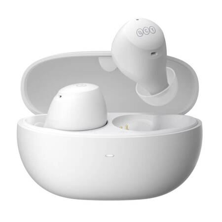 QCY HT07 ArcBuds TWS Bluetooth 5.2 слушалки с ANC, бял цвят