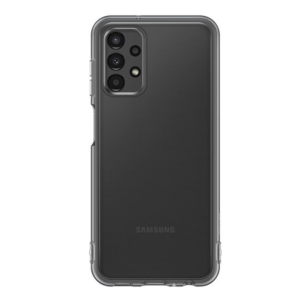 Samsung Galaxy A13 4G SM-A135F / A137F, Szilikon tok, sötétszürke, gyári (8806094330762)