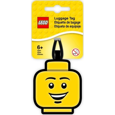 LEGO ikonikus poggyászcímke - Head Boy (4895028511678)