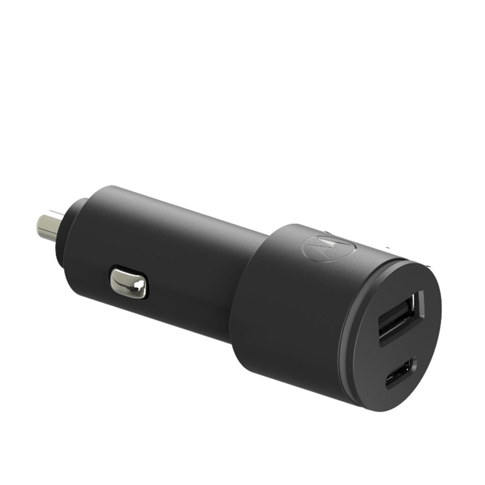 Motorola TurboPower 45W USB-A / USB-C autós töltő (6955226412196) (226412196)