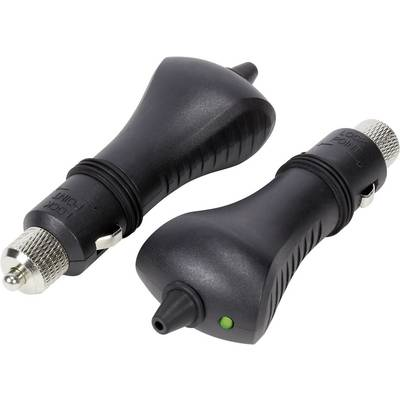 Szivargyújtó dugó, LED izzóval, szerelhető, max. 15A, TRU COMPONENTS 1564148 (1564148)