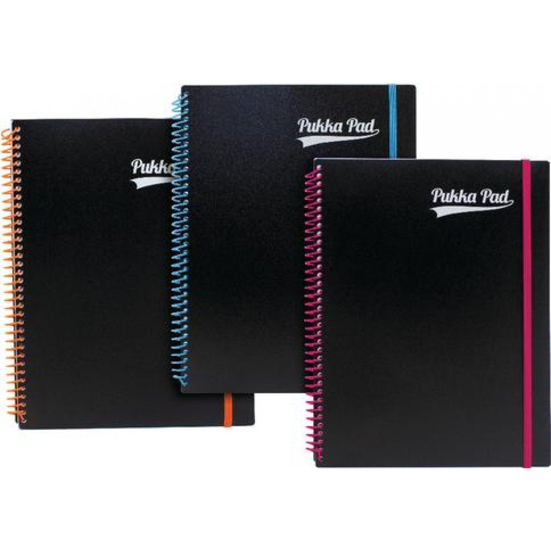 Pukka Pad Neon notepad 100 lapos A4+ vonalas spirálfüzet (7662-PPN)