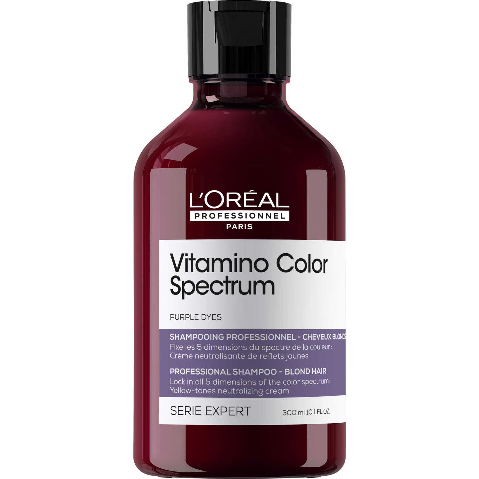 L'Oréal Professionnel Serie Expert Vitamino Color Spectrum Neutralizáló sampon, lila, 300 ml (3474637268381)